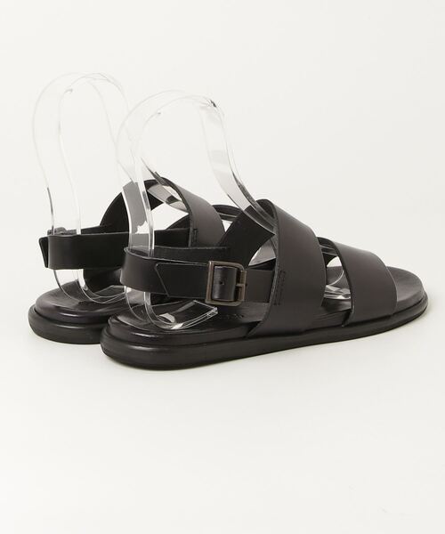 CORSO ROMA  サンダル　38 CORSO ROMA,9 「CORSO ROMA，9」 フラットサンダル 38 ブラック