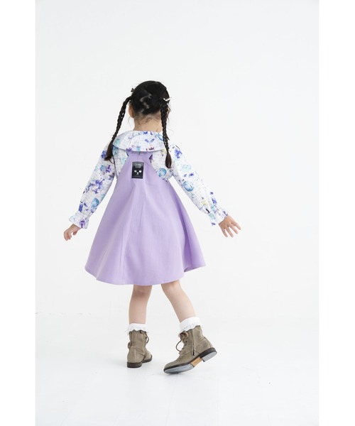 nino（ニノ） ジャンパースカート ねこポケットジャンスカ キッズ 子供