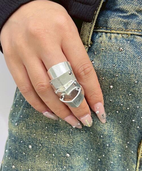 ego. 傲慢 アーマーリング 完売 ego エゴ 傲慢 シルバー925 脊椎