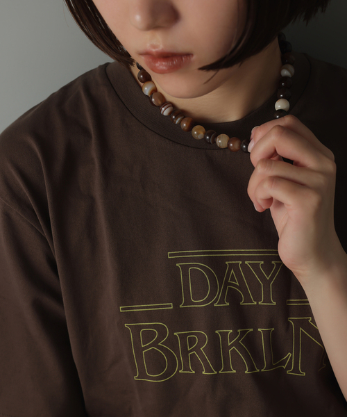 Lilas ネックレス 「SAMH by LILAS」コネクトアゲートネックレス SV 