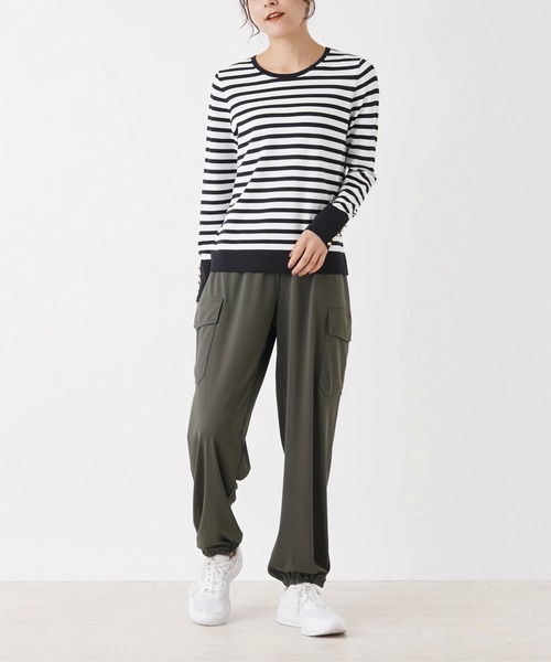 「BEATRICE」 長袖ニット 2 ライトブラウン レディース_画像5