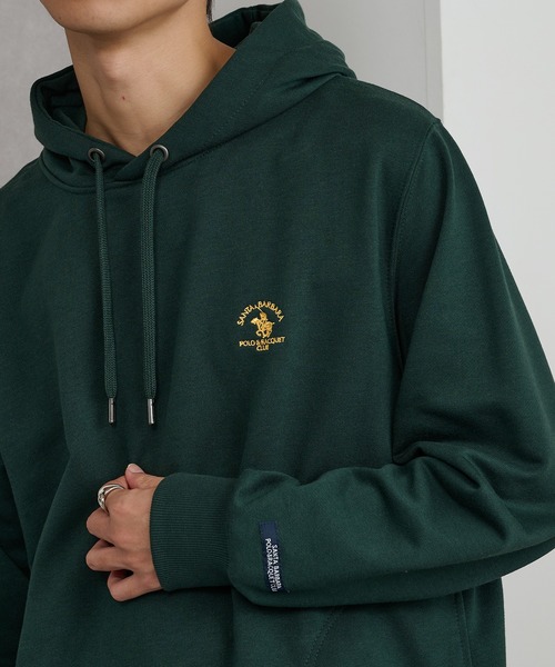 Santa Barbara Polo & Racquet Club パーカー 「SANTA BARBARA」T/C裏