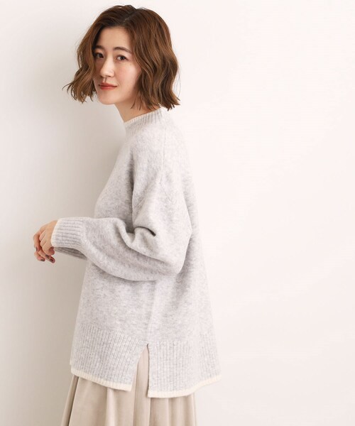 grove（グローブ） タートルネック ニット セーター 「洗える