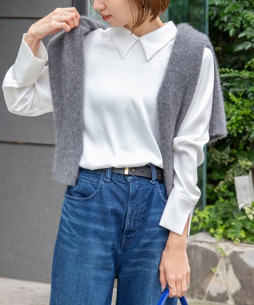 NOLLEY'S（ノーリーズ） ブラウス シャツ 「WEB限定」ウォッシャブル