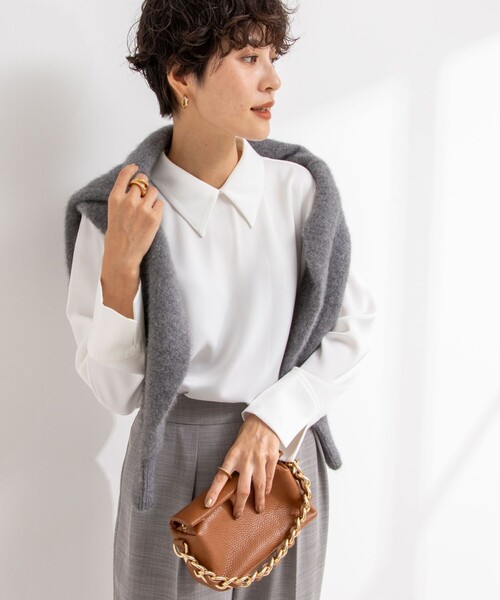 NOLLEY'S（ノーリーズ） ブラウス シャツ 「WEB限定」ウォッシャブル