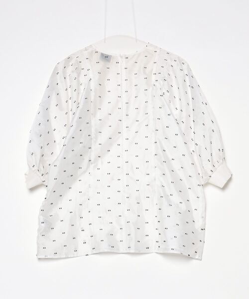 「UNITED ARROWS」 半袖ブラウス FREE オフホワイト レディースの画像