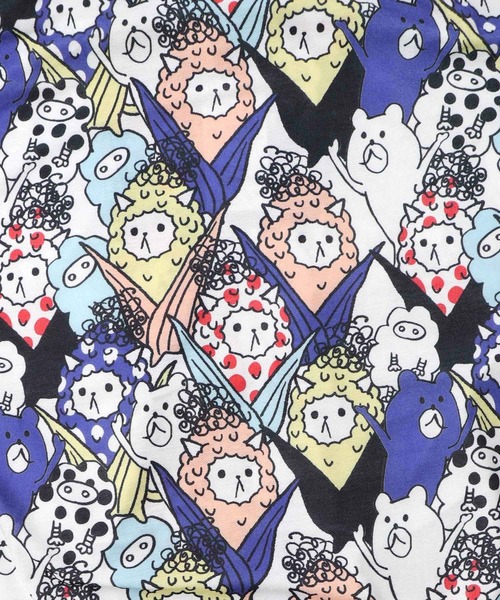 ScoLar Parity（スカラーパリティ） パーカー 353114：カラフルにゃん