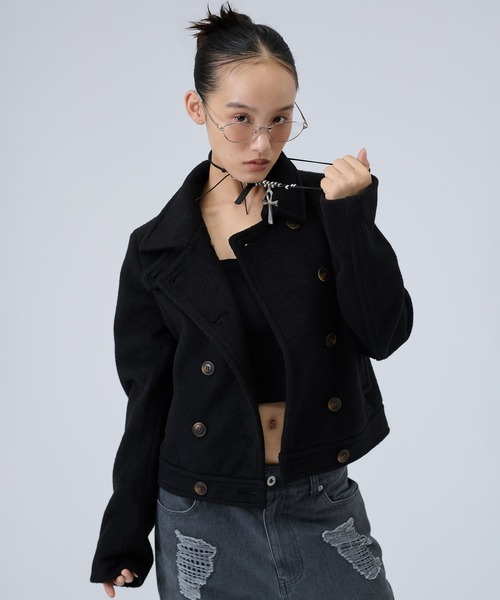 ジャケット・アウター FTW COMPACT P COAT FTW ピーコート pコート COMPACT P COAT レディース メンズ : ZOZOTOWN