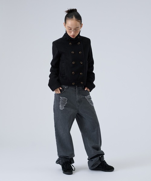 FTW ピーコート pコート COMPACT P COAT レディース メンズ : ZOZOTOWN