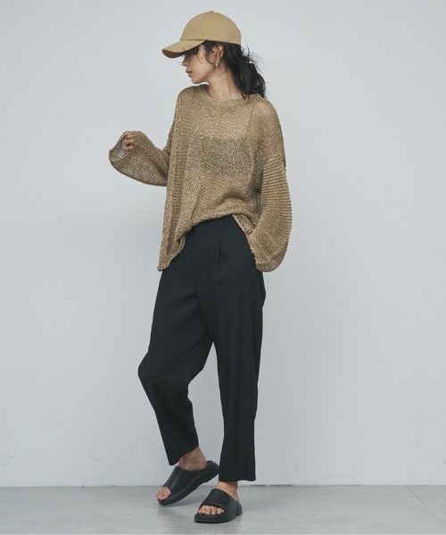 「GALLARDAGALANTE」 長袖ニット FREE ベージュ レディース_画像5