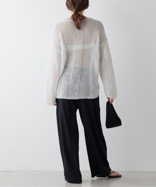 「GALLARDAGALANTE」 長袖ニット FREE ベージュ レディース_画像8