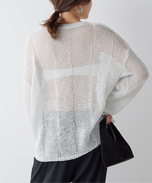 「GALLARDAGALANTE」 長袖ニット FREE ベージュ レディース_画像9