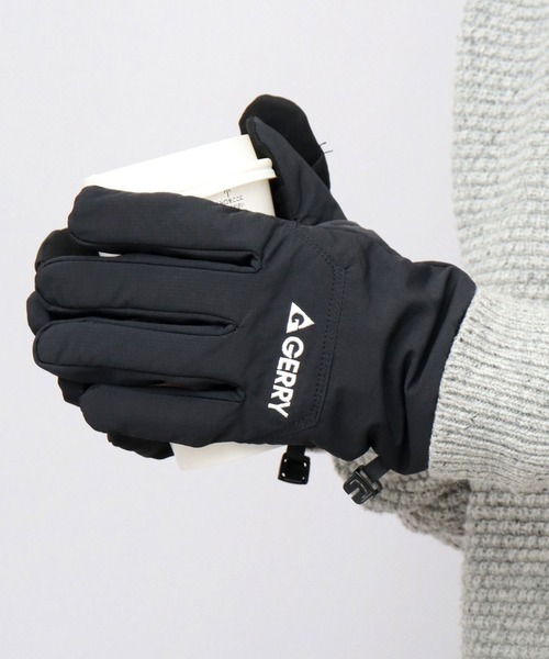 GERRY 手袋 中綿入り 5本指 グローブ ダイレクトタッチ仕様 メンズ