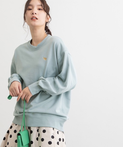 「POU DOU DOU」 スウェットカットソー 3 アイボリー レディース_画像4