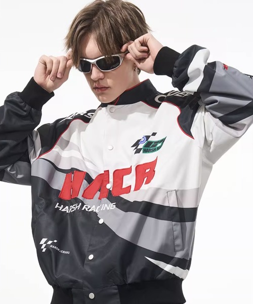 「HARSH AND CRUEL」 ジャケット M ブラック メンズ_画像5