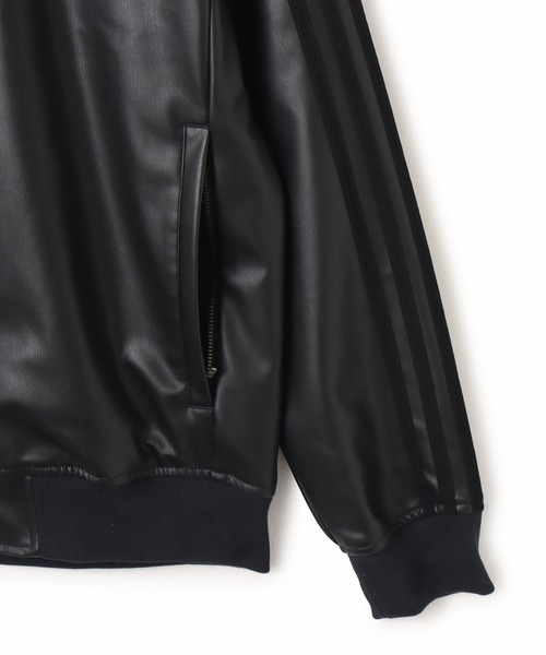 adidas（アディダス） コート ジャケット adidas SST PLEATHER TRACK