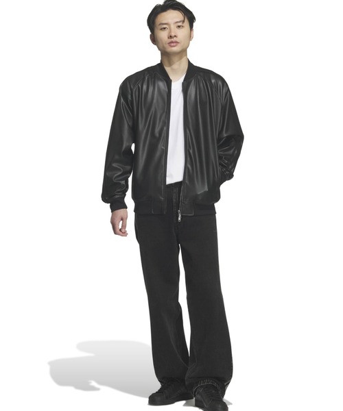 adidas（アディダス） コート ジャケット adidas SST PLEATHER TRACK