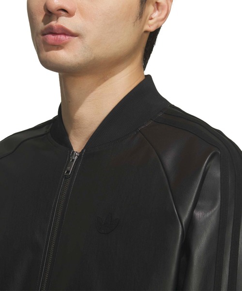 adidas（アディダス） コート ジャケット adidas SST PLEATHER TRACK