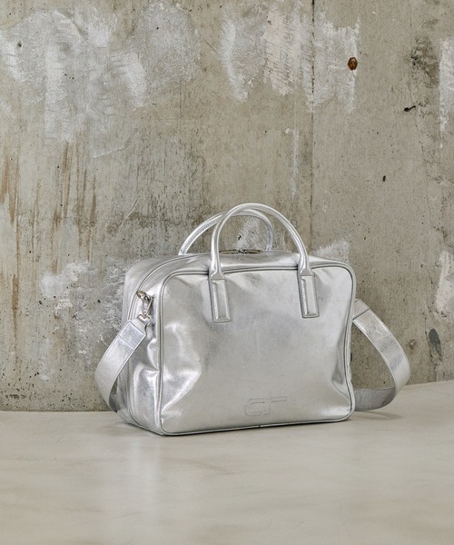 ADAM ET ROPE'（アダムエロペ） ボストンバッグ 「サステナブル」ロゴ