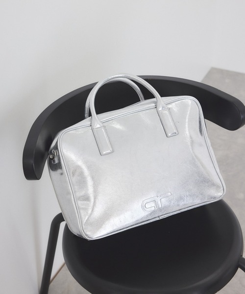 ADAM ET ROPE'（アダムエロペ） ボストンバッグ 「サステナブル」ロゴ