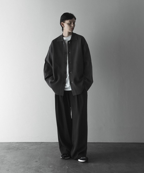 「remer」 長袖ニット MEDIUM アイボリー メンズ_画像5