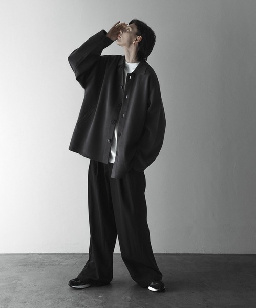 「remer」 長袖ニット MEDIUM アイボリー メンズ_画像7