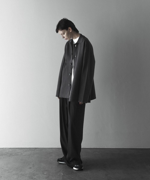 「remer」 長袖ニット MEDIUM アイボリー メンズ_画像8