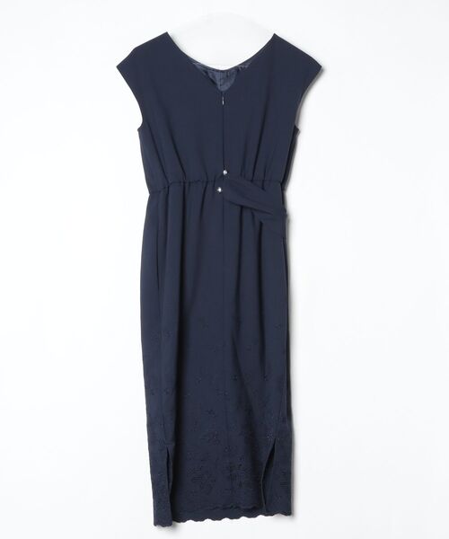 「FLICKA」 ノースリーブワンピース 1 ネイビー レディース_画像2