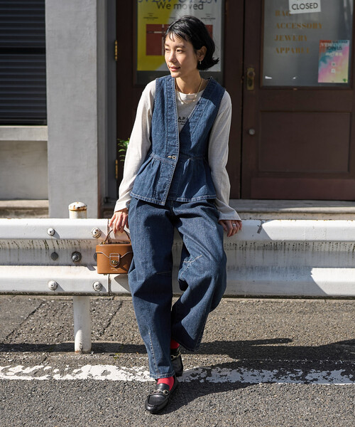 FREAK'S STORE（フリークスストア） ベスト ジレ SOMETHING × FREAK'S