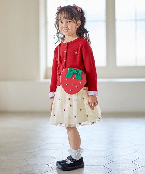 ANY（エニィ） スカート 「Strawberry Collection」総刺繍 いちご