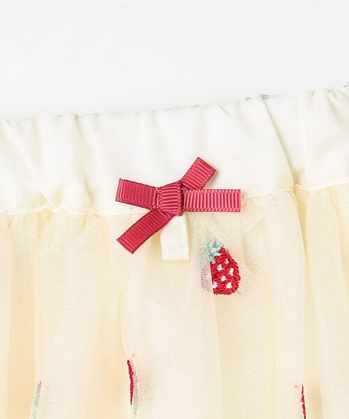 ANY（エニィ） スカート 「Strawberry Collection」総刺繍 いちご