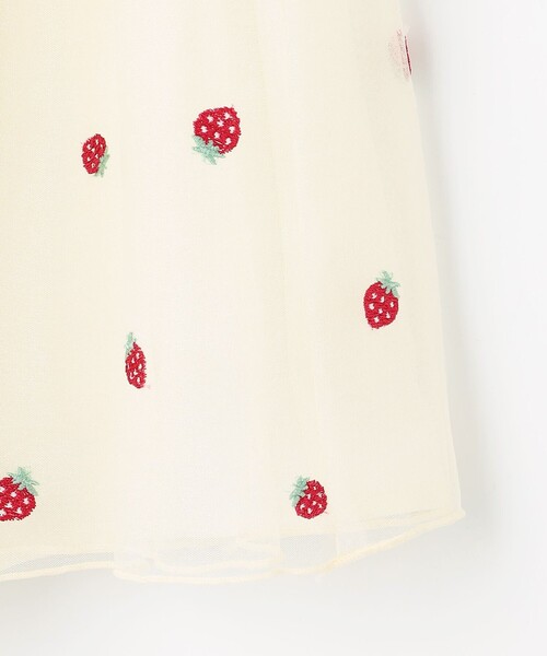 ANY（エニィ） スカート 「Strawberry Collection」総刺繍 いちご 
