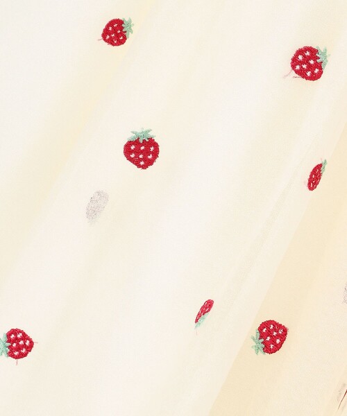 ANY（エニィ） スカート 「Strawberry Collection」総刺繍 いちご
