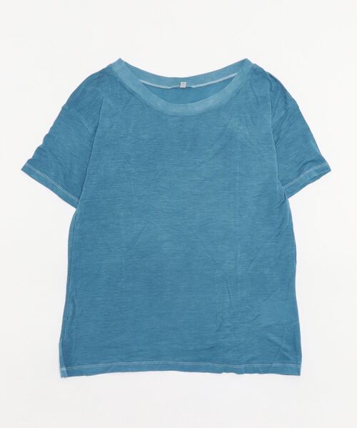 ベースレンジ　baserange バンブーTシャツ　ターコイズ BASERANGE（ベースレンジ） 半袖Tシャツ X-SMALL コバルトブルー