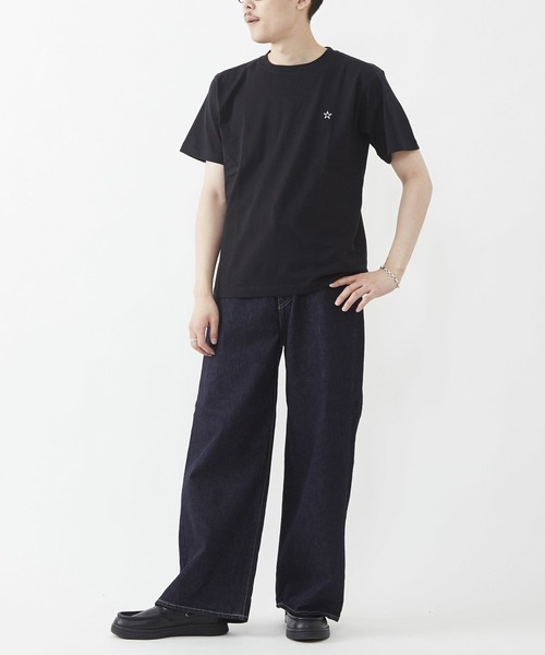 「KURO」 デニムパンツ SMALL インディゴブルー レディース_画像2
