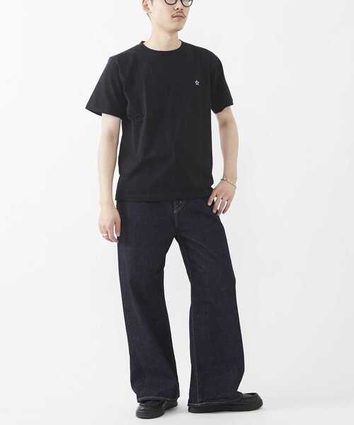 「KURO」 デニムパンツ SMALL インディゴブルー レディース_画像4