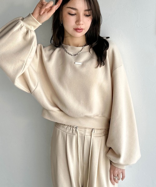 [classicalelf] тренировочный cut and sewn SMALL слоновая кость женский 