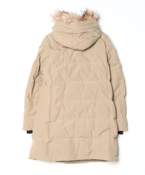 Danton（ダントン） ダウンコート M ベージュ レディース : ZOZOTOWN