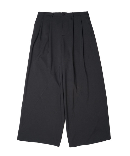 ワイドパンツ スラックス yoshiokubo ヨシオクボ / TWIST SLACKS ツイストパターンワイドスラックス / YKS26416の画像