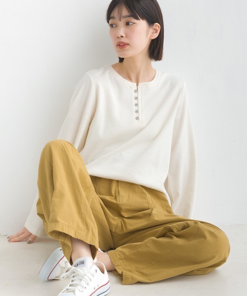 「OMNES」 カーゴパンツ MEDIUM ブラック レディース_画像3