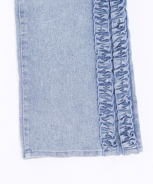 「WC」 デニムパンツ FREE ブルー レディース_画像4