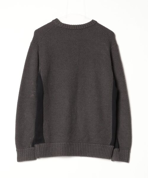 「EDIFICE」 長袖ニット MEDIUM グレー メンズ_画像2