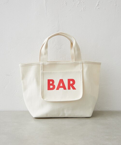 BIRTHDAY BAR（バースデイバー） トートバッグ メッシュポケット付き
