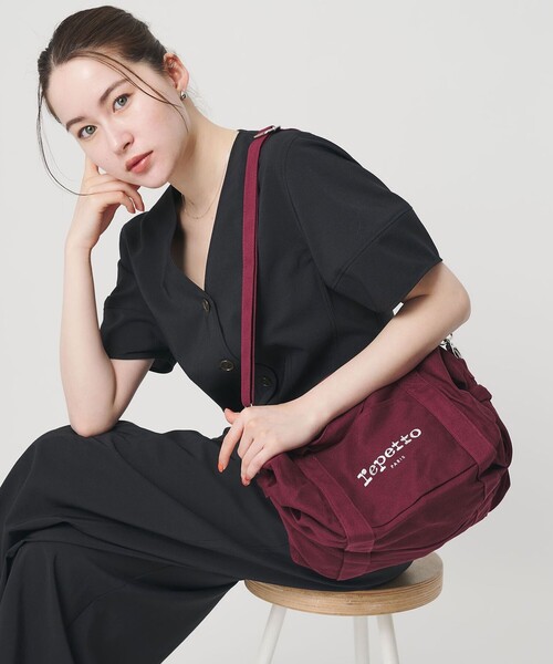 repetto（レペット） ボストンバッグ 「WEB限定」「repetto」コットン