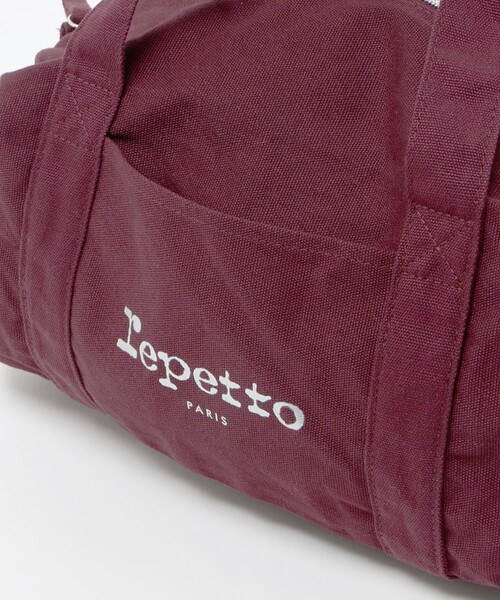 repetto（レペット） ボストンバッグ 「WEB限定」「repetto」コットン
