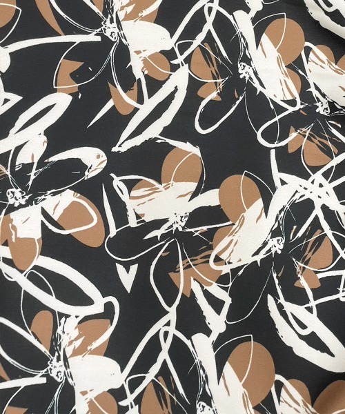 「AND COUTURE」 長袖ワンピース MEDIUM オレンジ レディースの画像