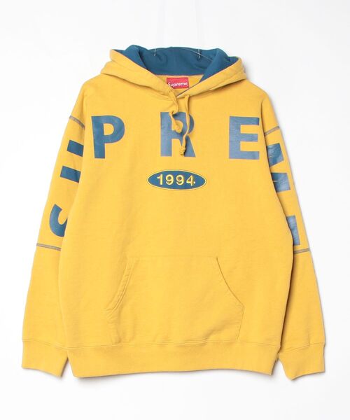 Supreme（シュプリーム） プルオーバーパーカー - イエロー メンズ