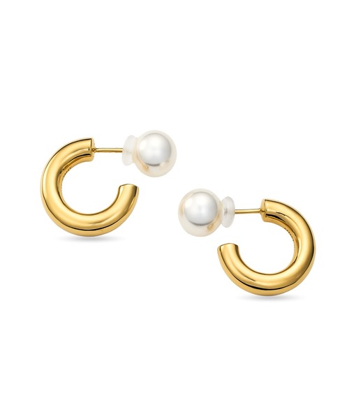 ピアス Pearl Hoops レディース メンズ_12