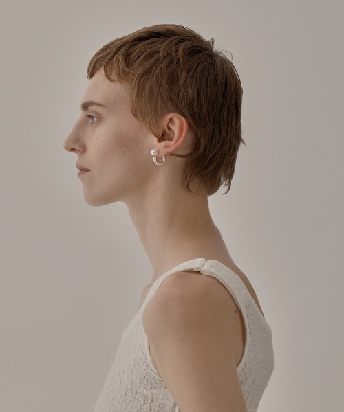 ピアス Pearl Hoops レディース メンズ_10