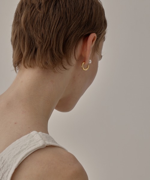 ピアス Pearl Hoops レディース メンズ_19